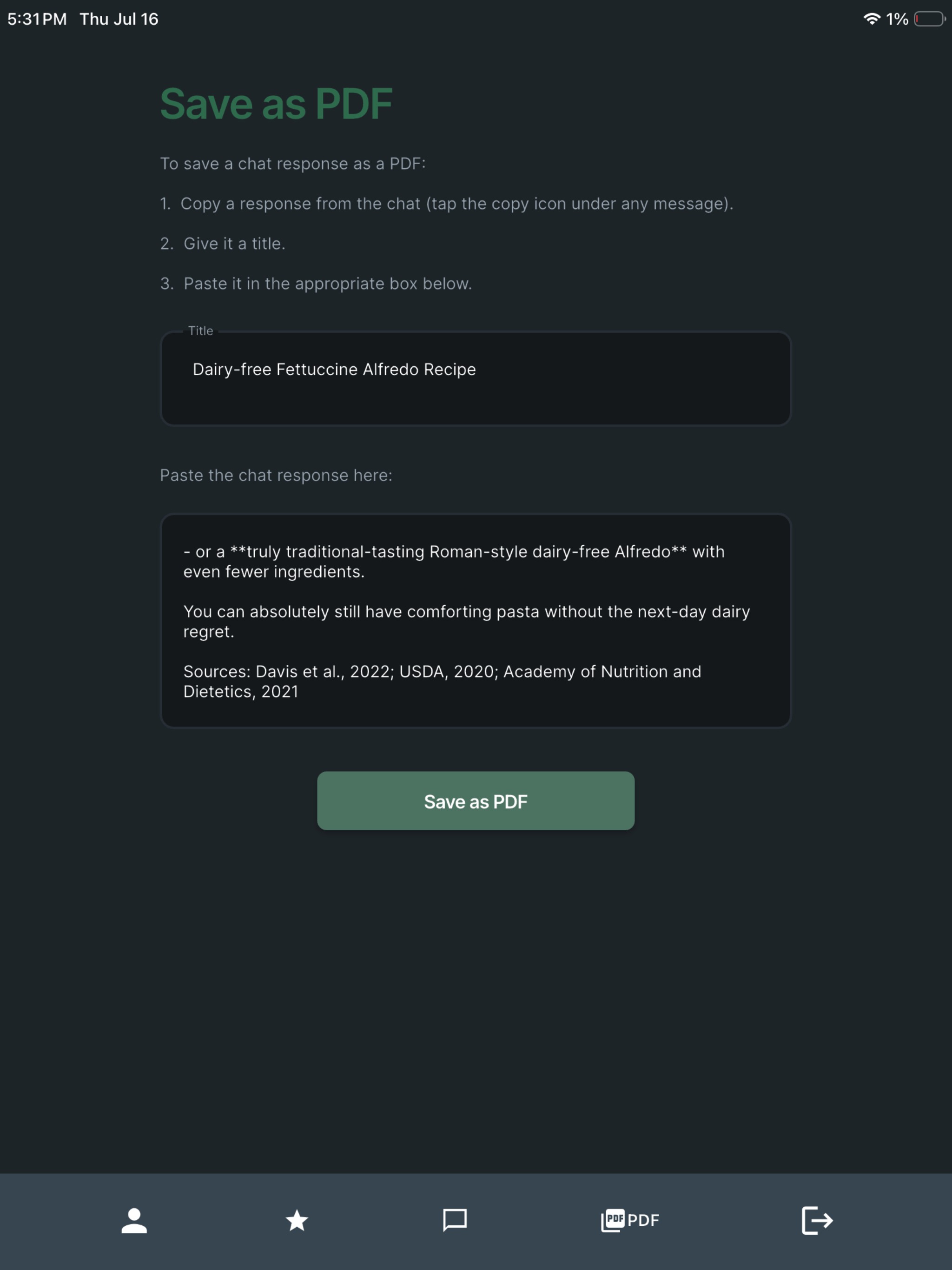 Food RX Assistant screenshot 9