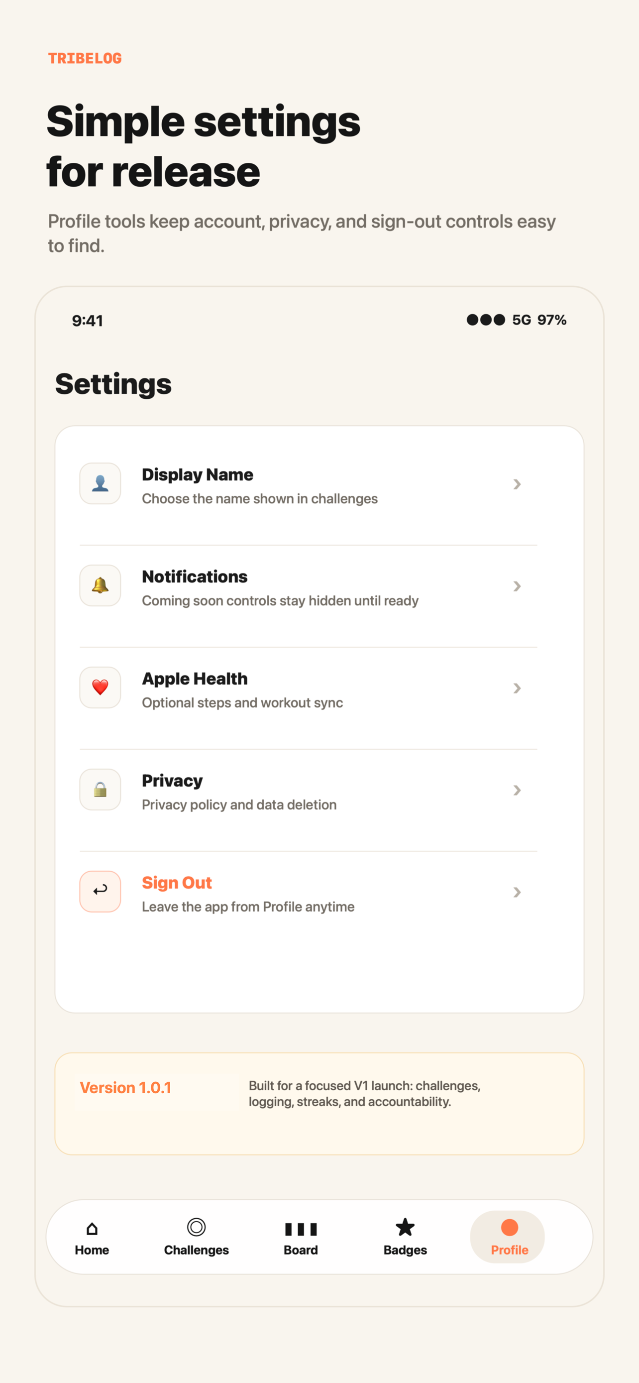 TribeLog screenshot 9