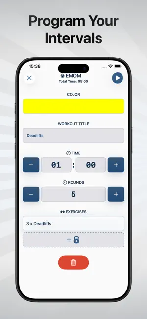 WoHiT - Workout & HIIT Timer screenshot 4