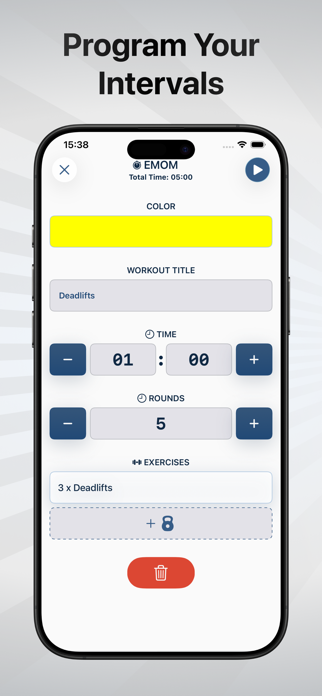 WoHiT - Workout & HIIT Timer Screenshot 4 of 9