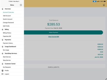 Honolulu Board of Water Supply iPad screenshot