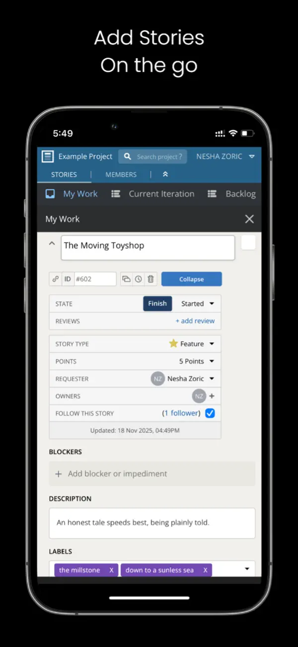 #2. Lite-Tracker (iOS) Által: Kolosek IT
