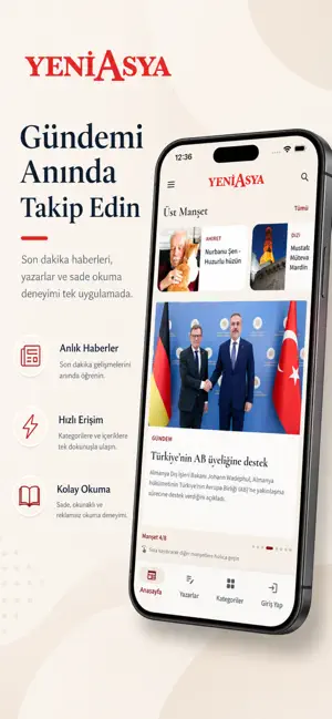 Yeni Asya Haber Portalı iPhone screenshot 1