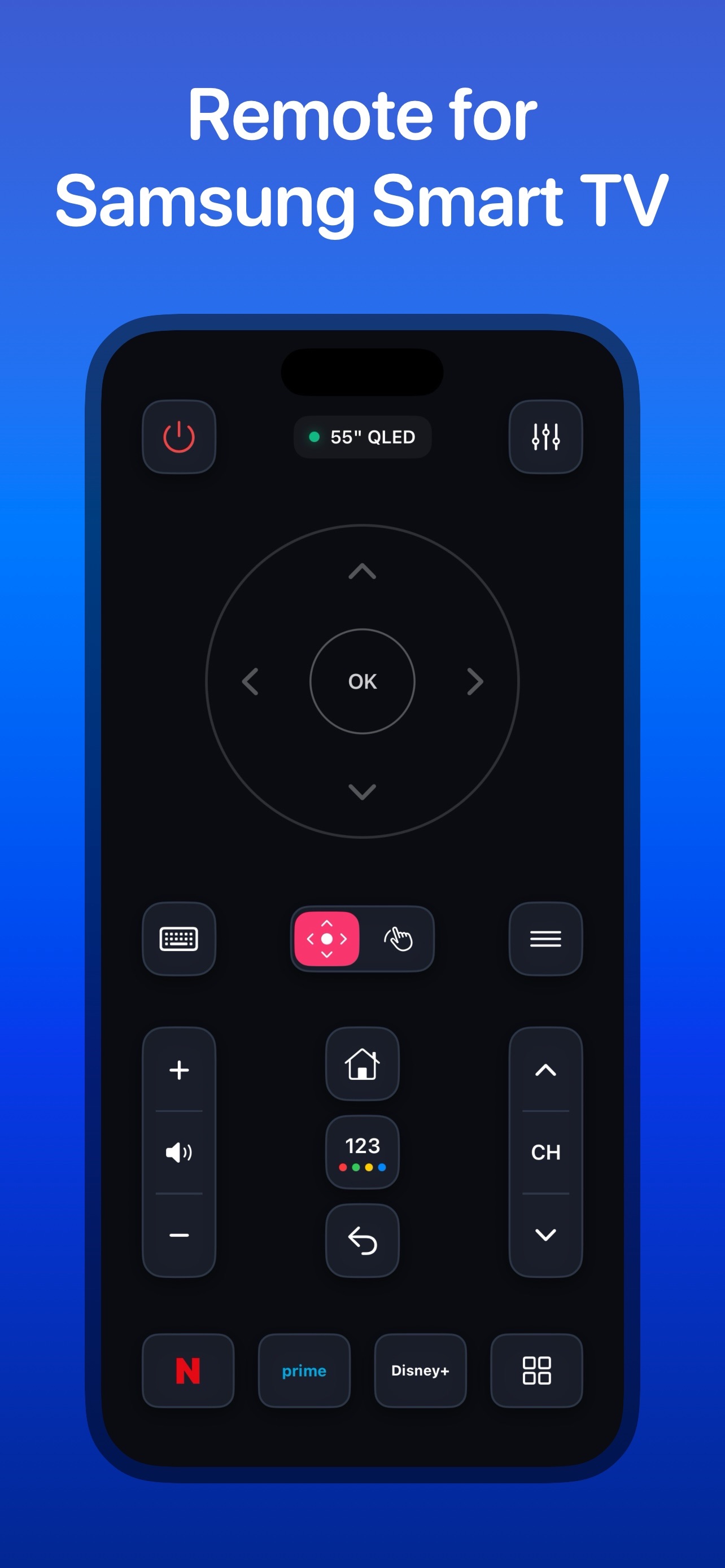 Remote for Samsung Smart TV screenshot 1