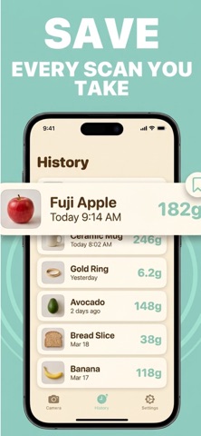 Scale for Grams: Camera Weigh screenshot