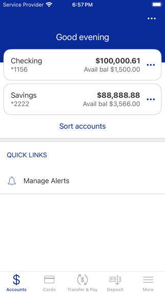 Sanibel Captiva Community Bank Screenshot