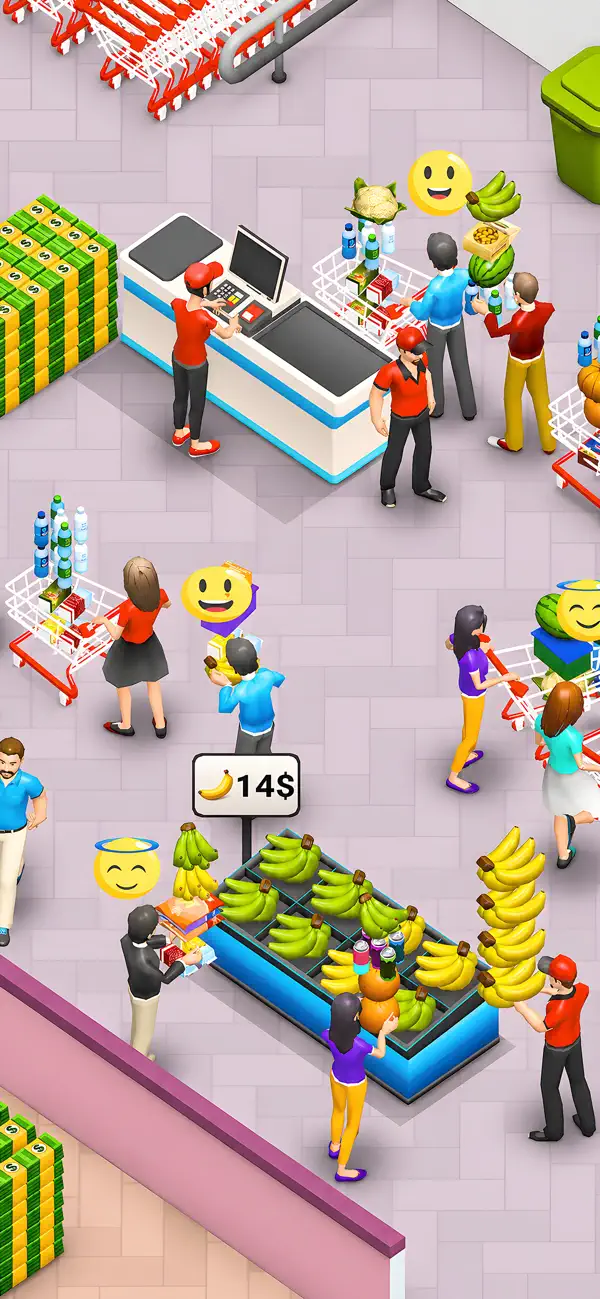 Screenshot #1 pour My Supermarket: Shop Rush