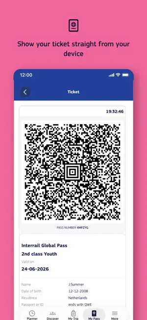 DiscoverEU Travel App screenshot 4