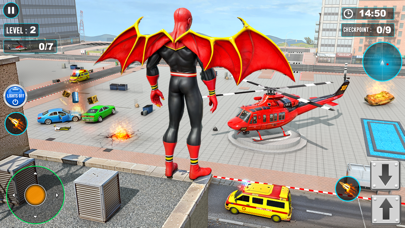 Flying Spider Air Rescue Game Screenshot