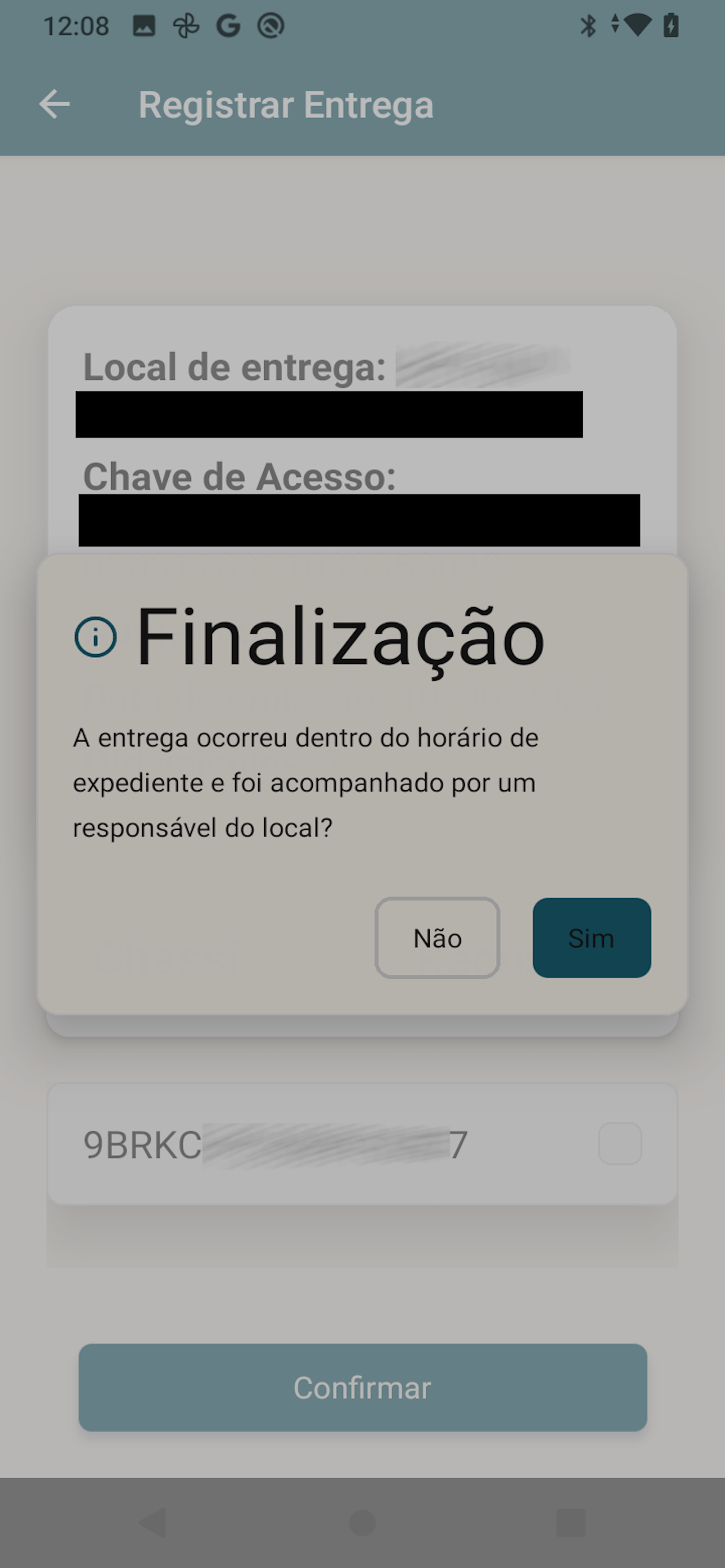 SIGA Motorista screenshot 6