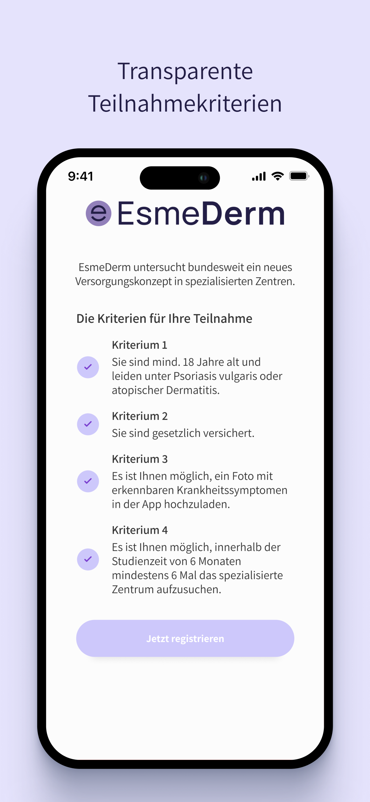 Esmederm screenshot 3
