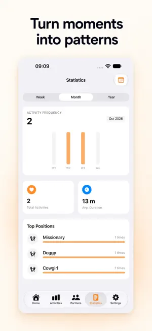 Intimetrics – Intimacy Tracker screenshot 3