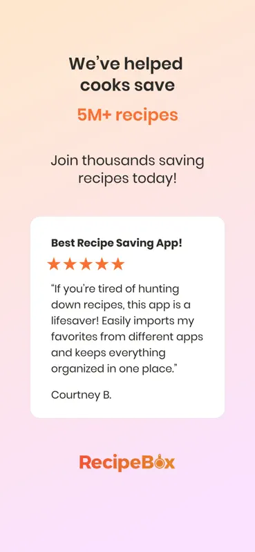RecipeBox - Save Your Recipes! screenshot 8 of 8