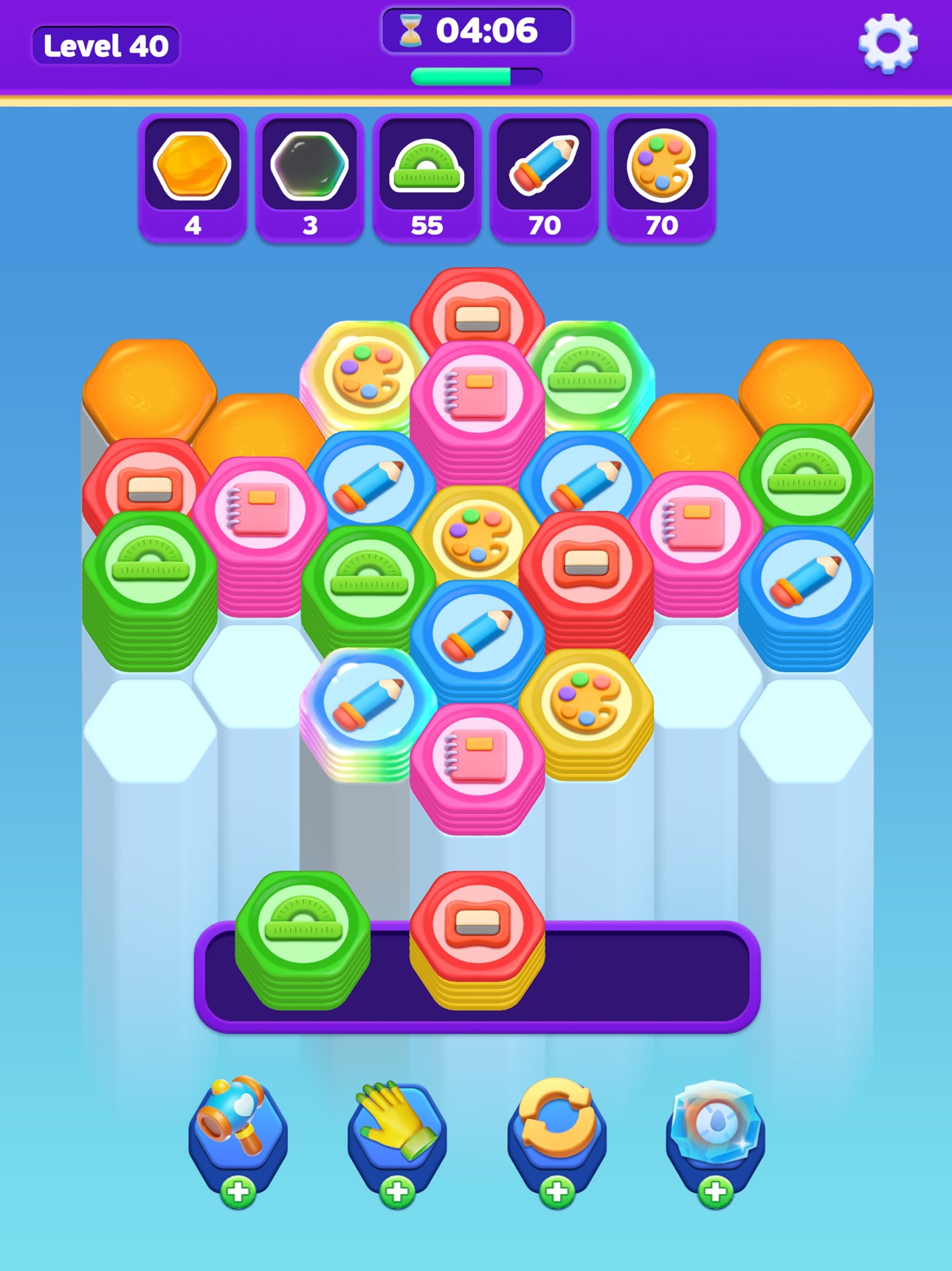 Screenshot 11 of Hexa Fruzzle: Stack Sort