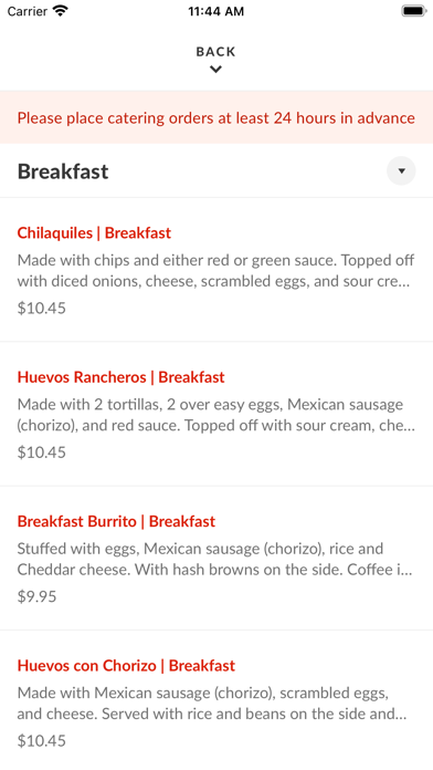 Taqueria La Poblanita Screenshot