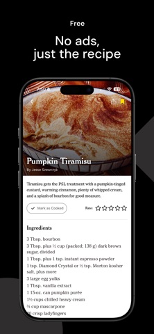 The Recipe Library iPhone screenshot