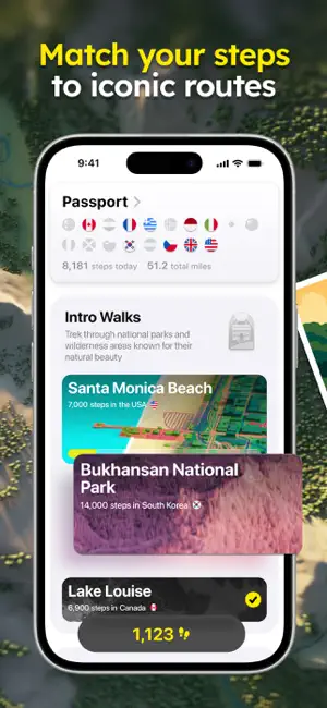 Walk the World: Virtual Trails screenshot 2