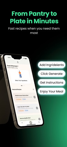 AI Recipe Manager-HealthyBowl screenshot