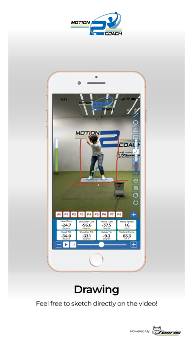 Motion2Coach Golf Screenshot