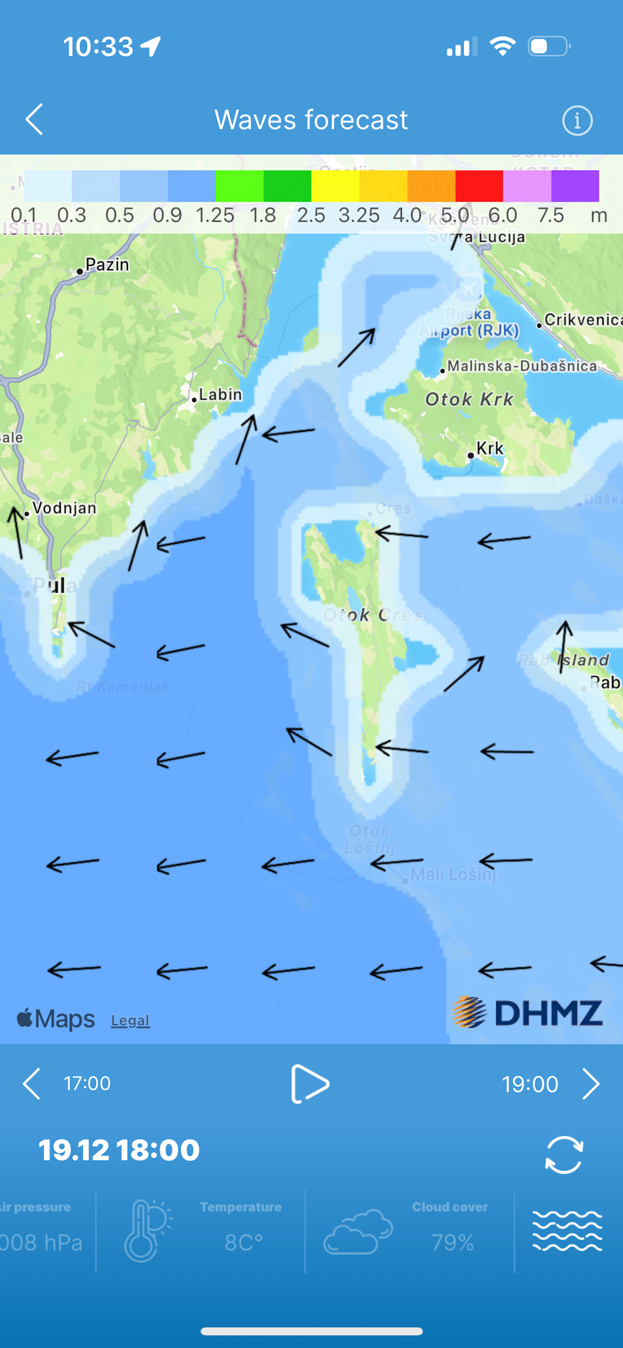 Nautical Info Service Croatia screenshot 3