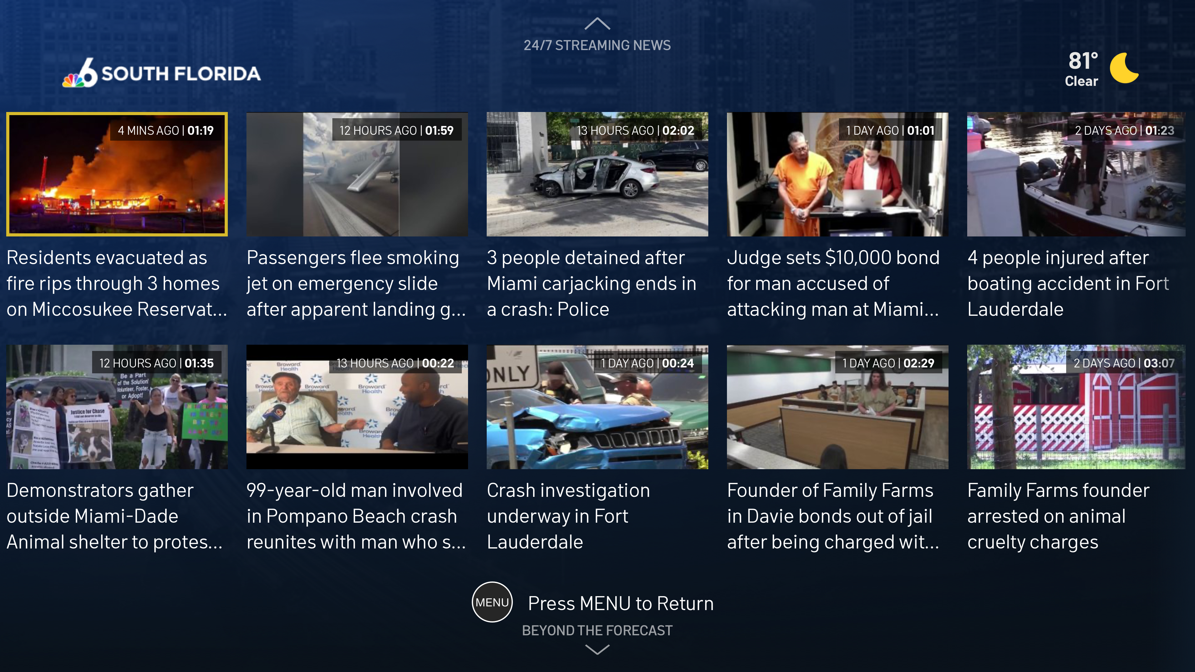 NBC 6 South Florida: News screenshot 21