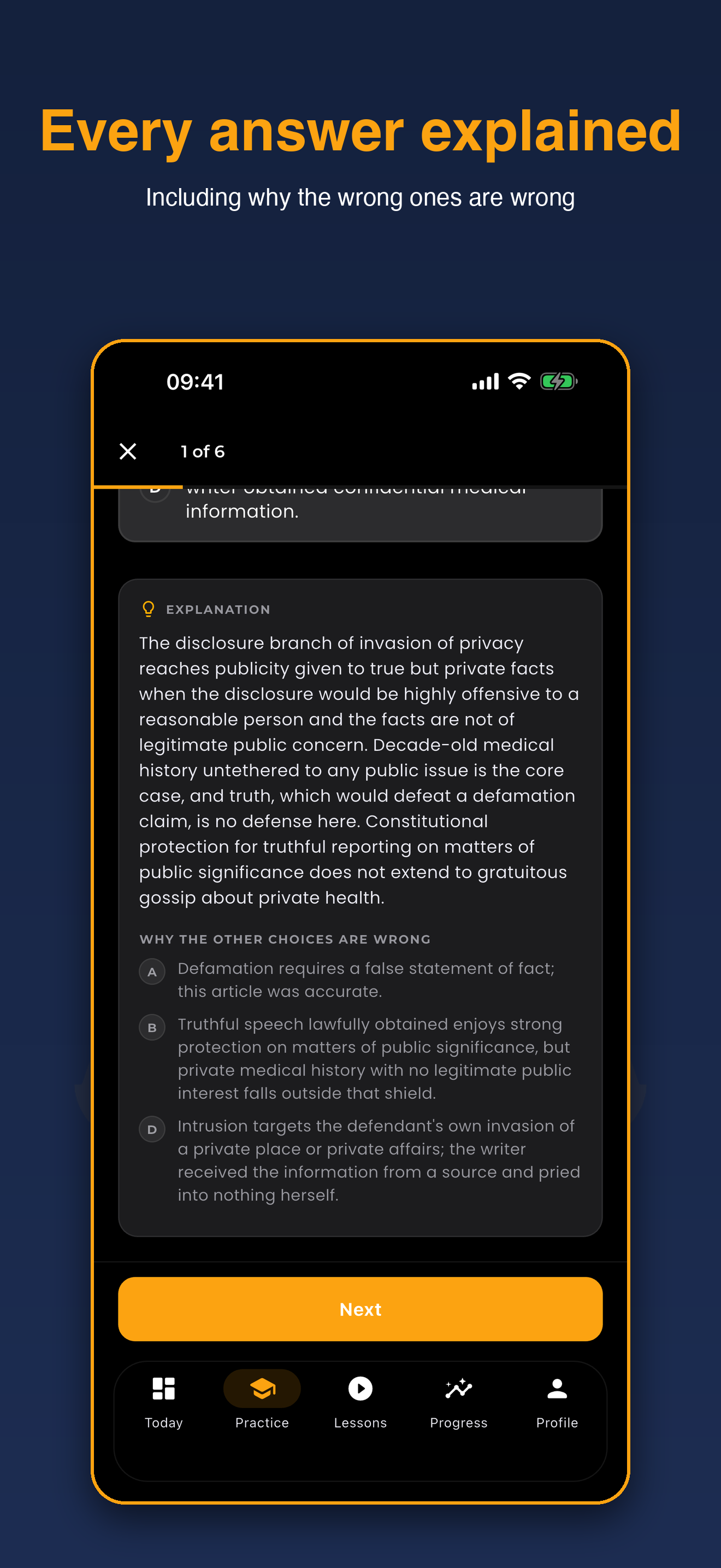 Bar Exam: King of the Curve screenshot 3