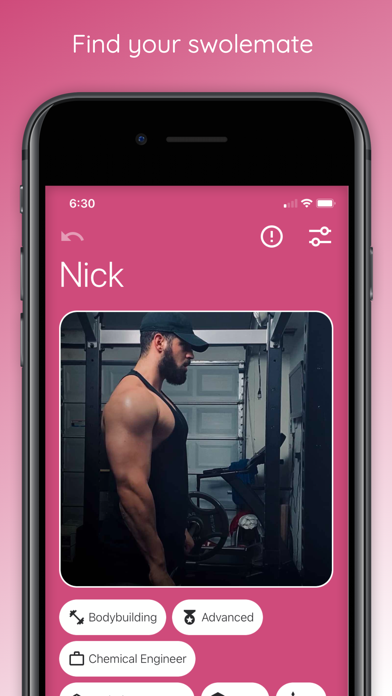 Spotter: Find Your Swolemate Screenshot