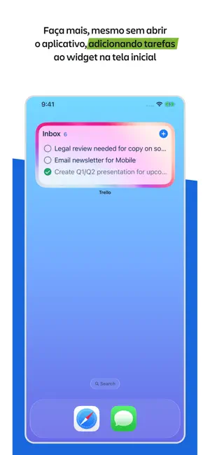 Trello: organize o que quiser! iPhone screenshot 5