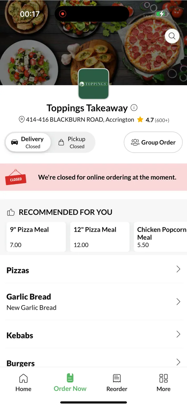 Screenshot #2 pour Toppings Takeaway,