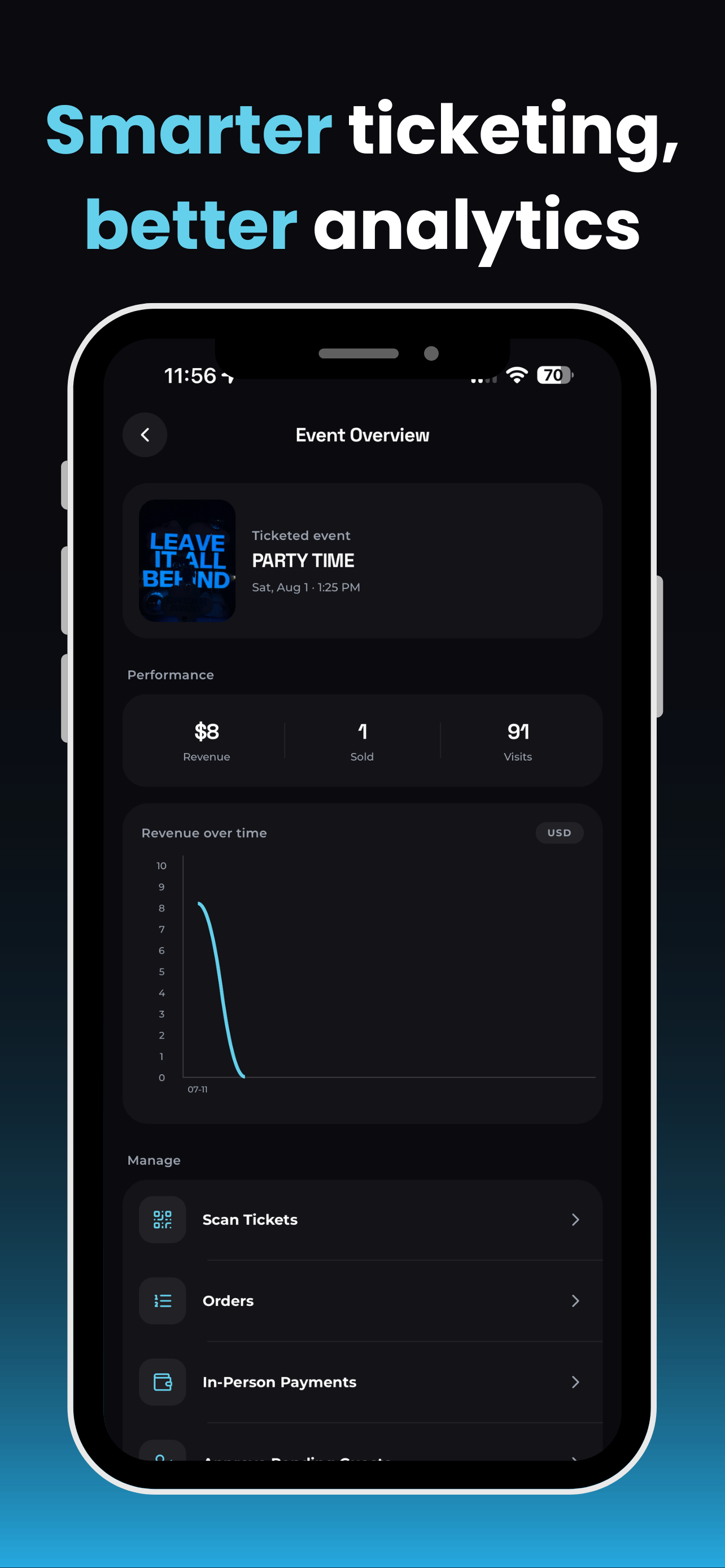 Rally: Tickets and Drinks screenshot 5