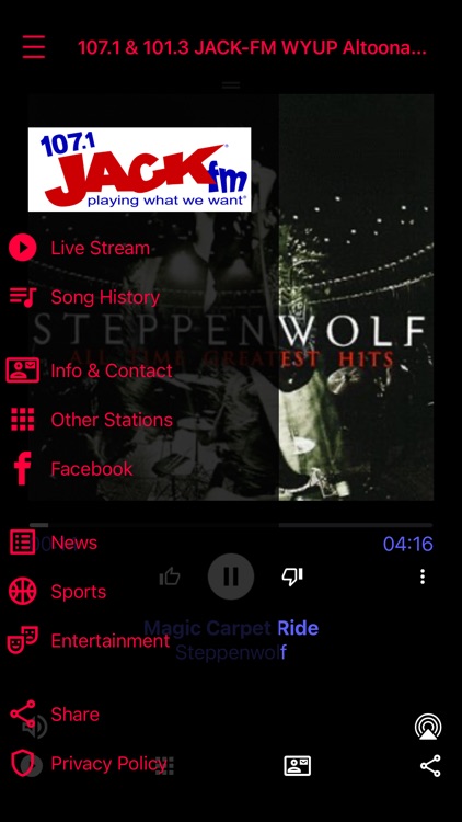 WYUP JACK-FM CENTRAL PA