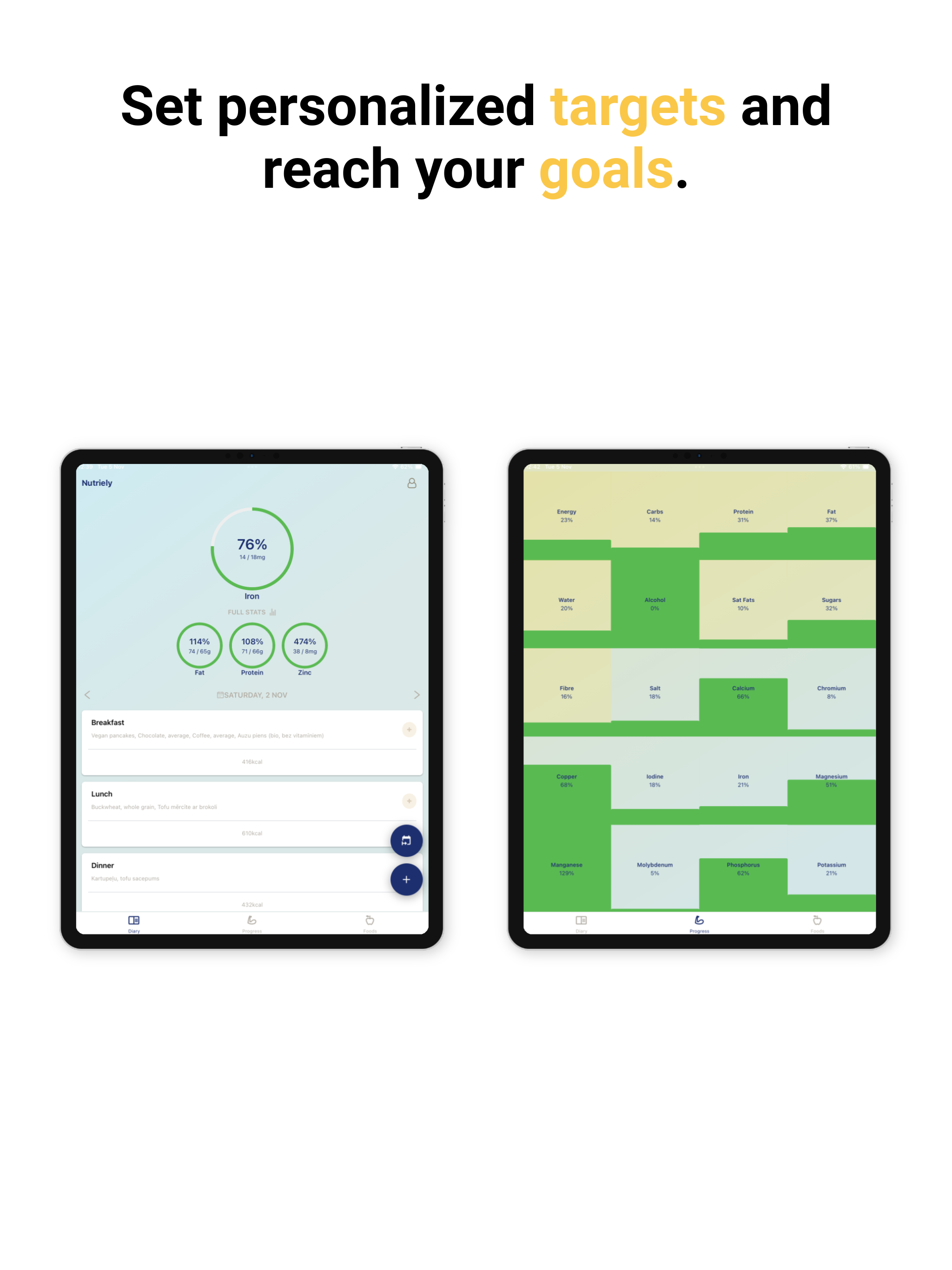 Nutriely Nutrition Tracker screenshot 17