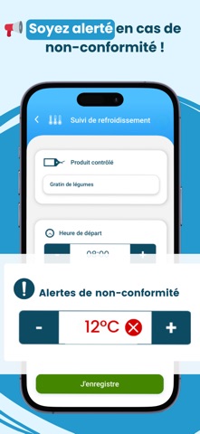 Octopus HACCP iPhone screenshot