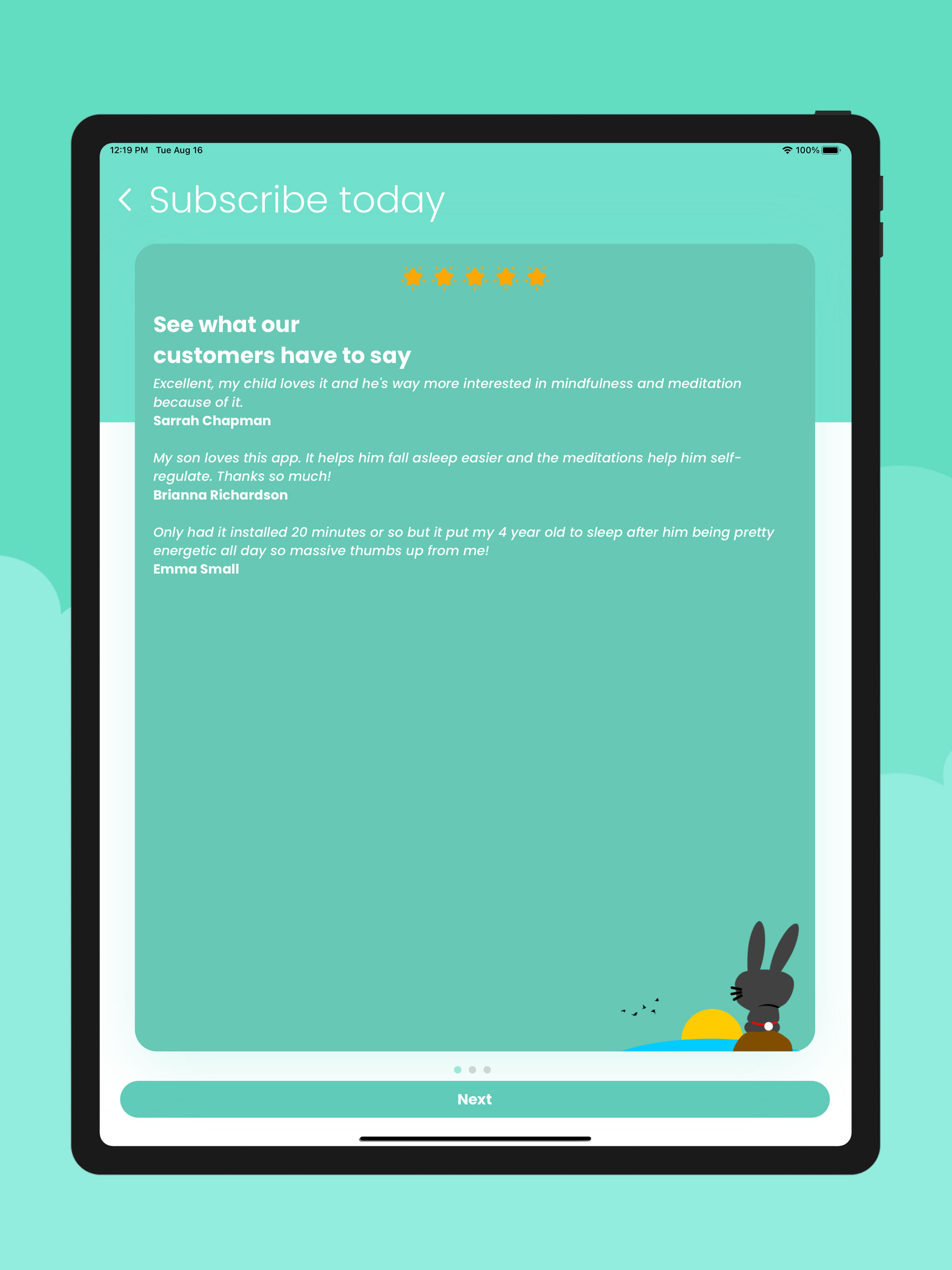 Ninja Focus: Kids Mindfulness screenshot 13