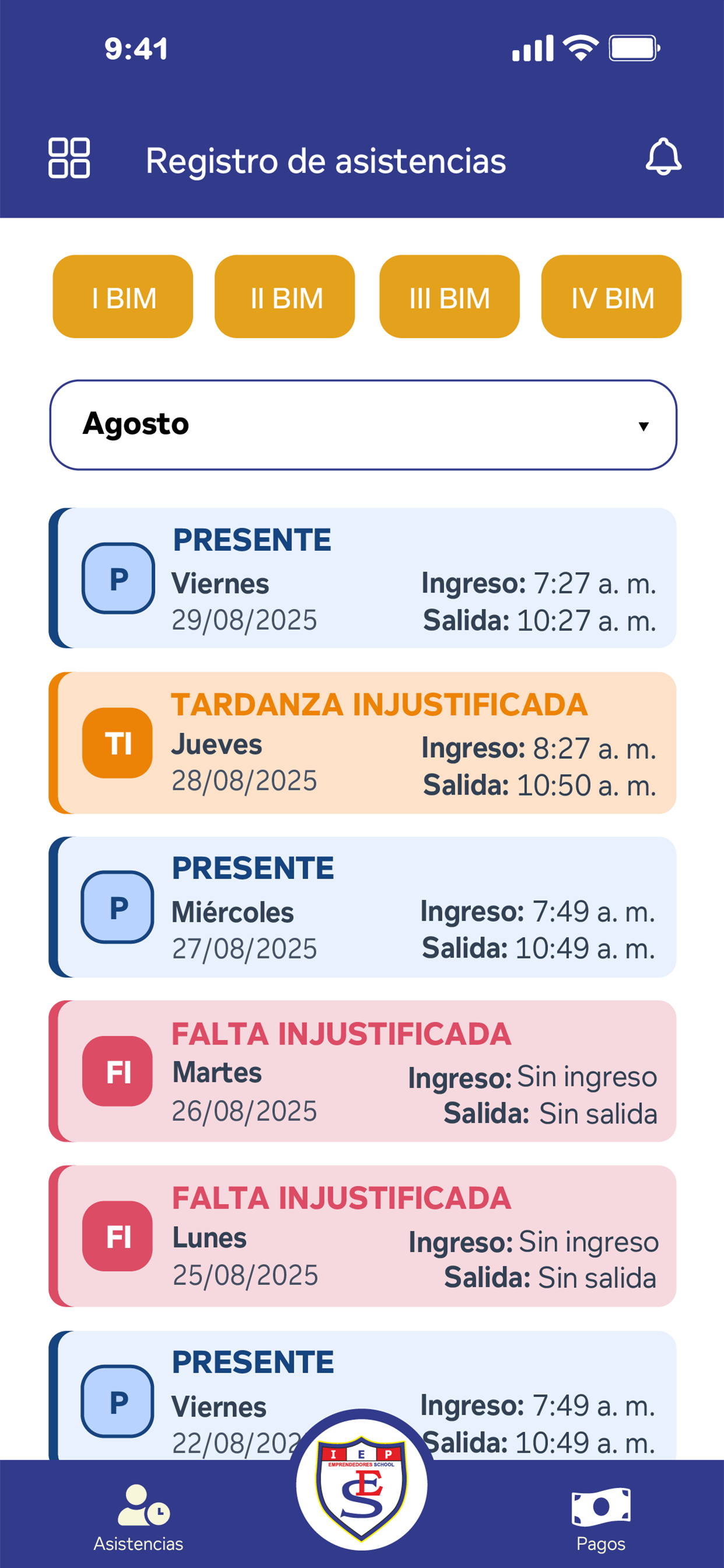 IEP Emprendedores School
