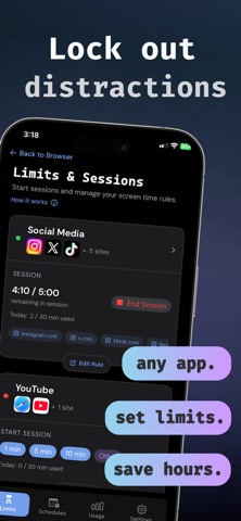 RelockIn | Focus + Browser Screenshot 1 of 7