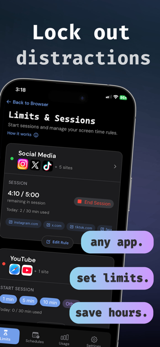RelockIn | Focus + Browser Screenshot 1 of 7