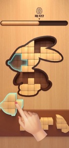 Wood Shape - Tangram Puzzle screenshot #1 for iPhone
