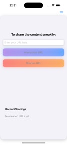 SneakShare: URL Link Cleaner screenshot