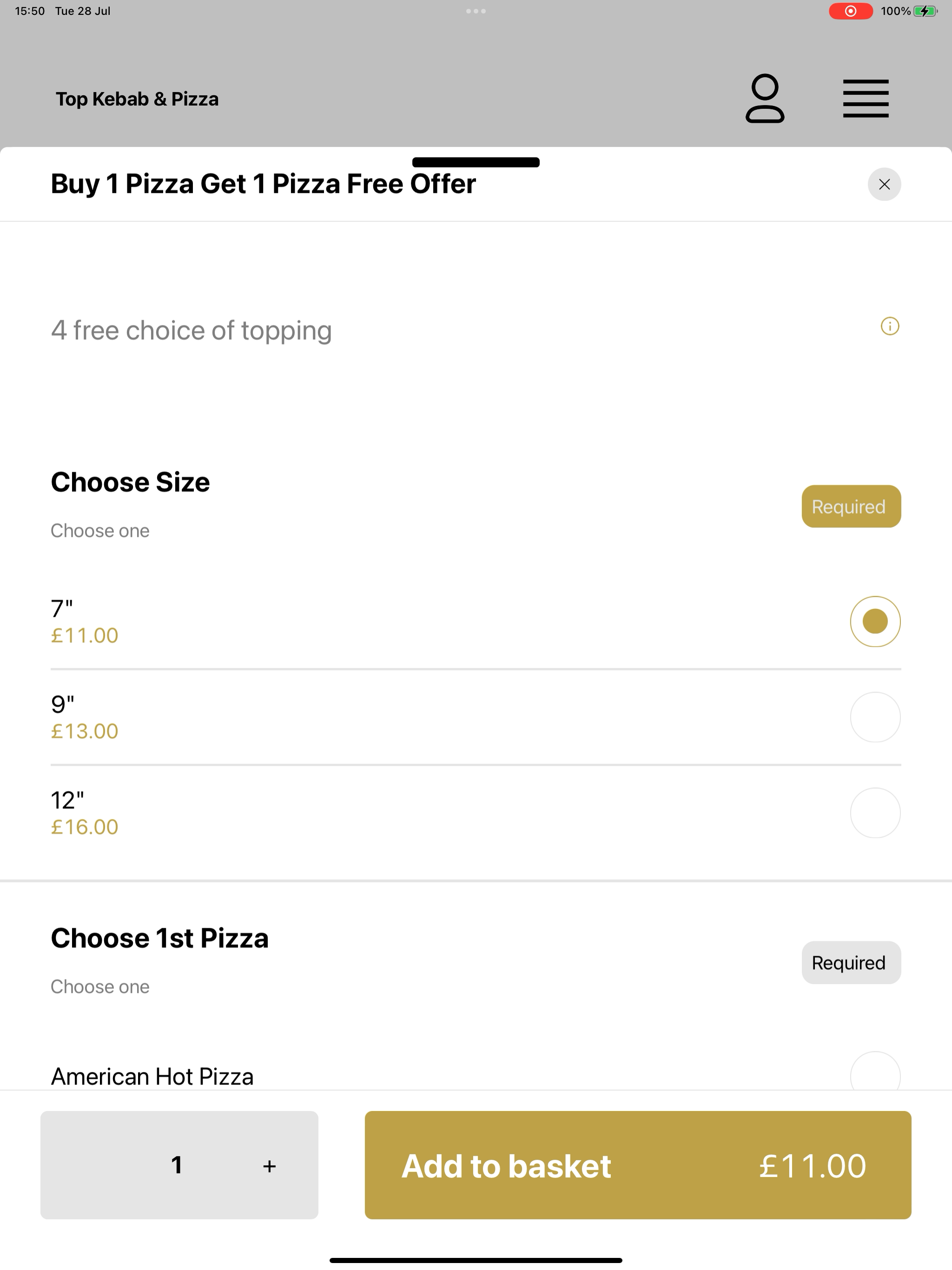 Top Kebab & Pizza screenshot 18