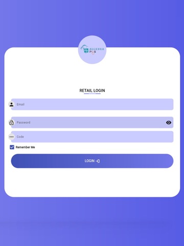 Algebra POS Retail iPad screenshot