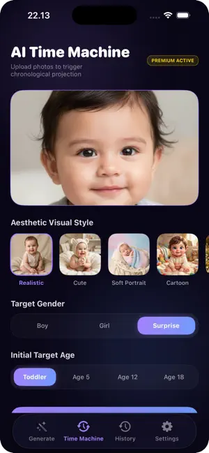 Future Face Family AI screenshot 2