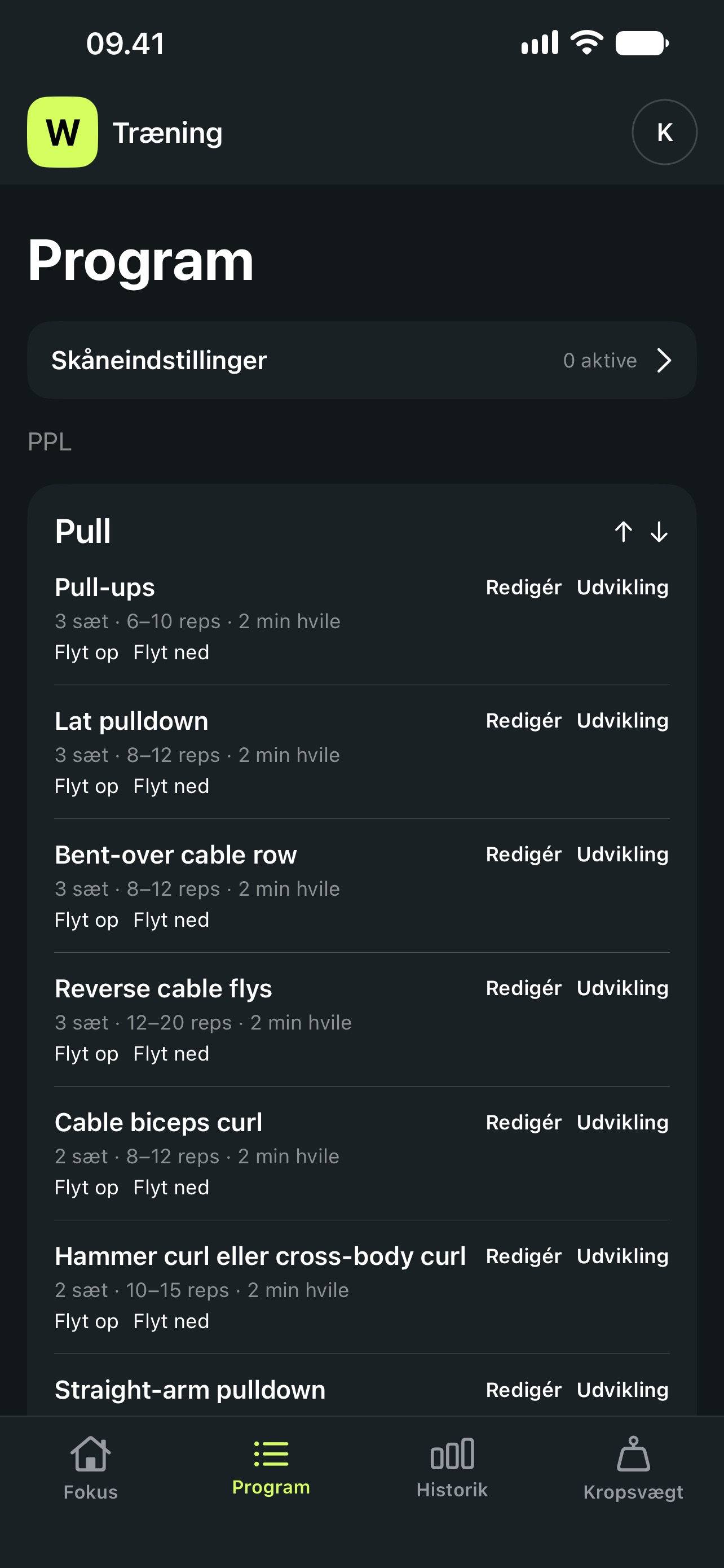 Screenshot 3 of TræningDK