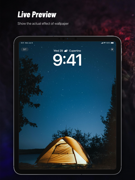 AI Wallpapers - Widget Themes iPad screenshot 4 - Graphics & Design app