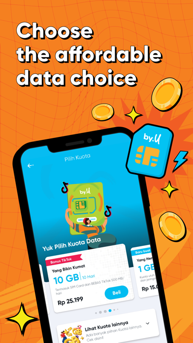 by.U Affordable Internet Card Screenshot