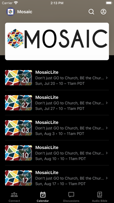 Screenshot #2 pour Mosaic Church of Bellingham