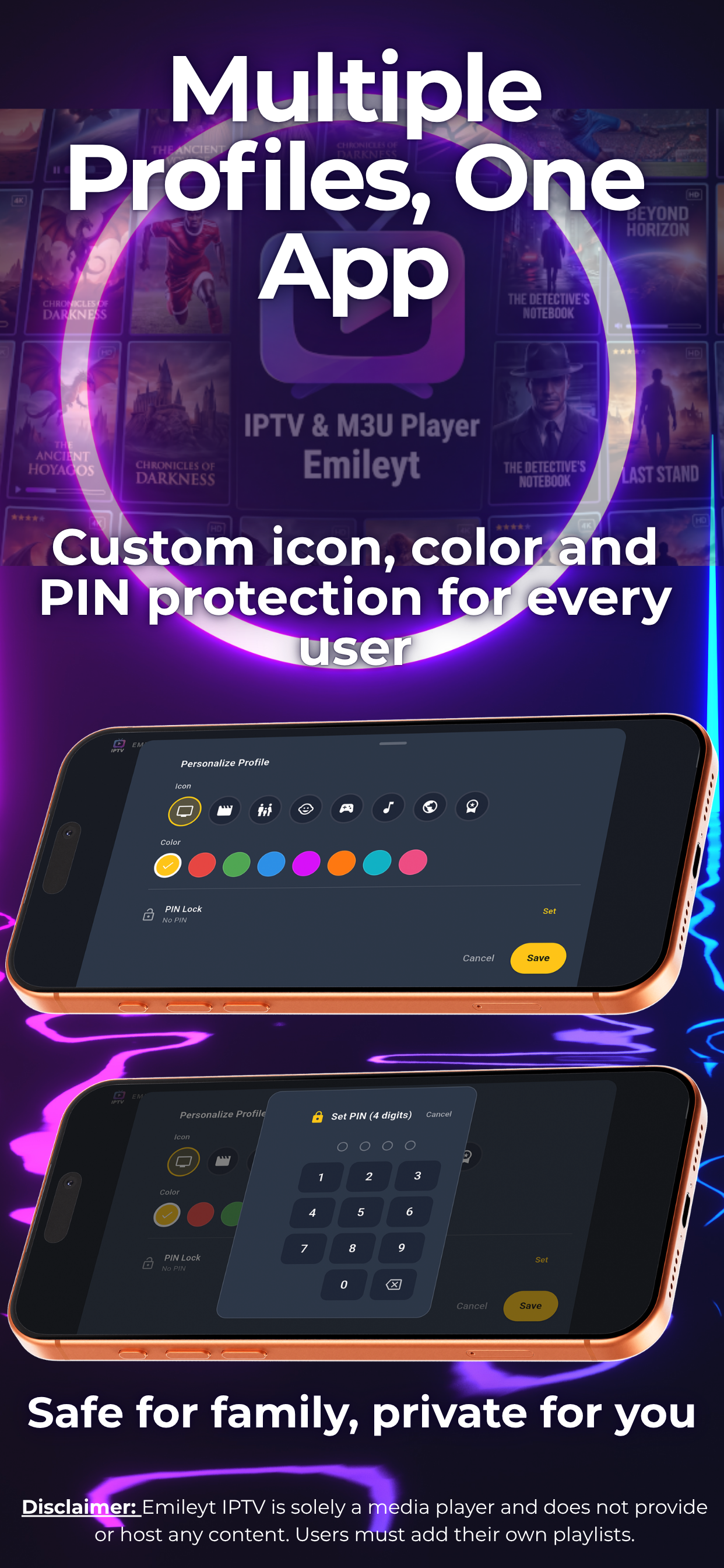 Emileyt IPTV & M3U Player screenshot 10