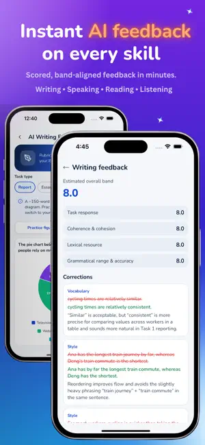 Verbola: IELTS & TOEFL Prep screenshot 2