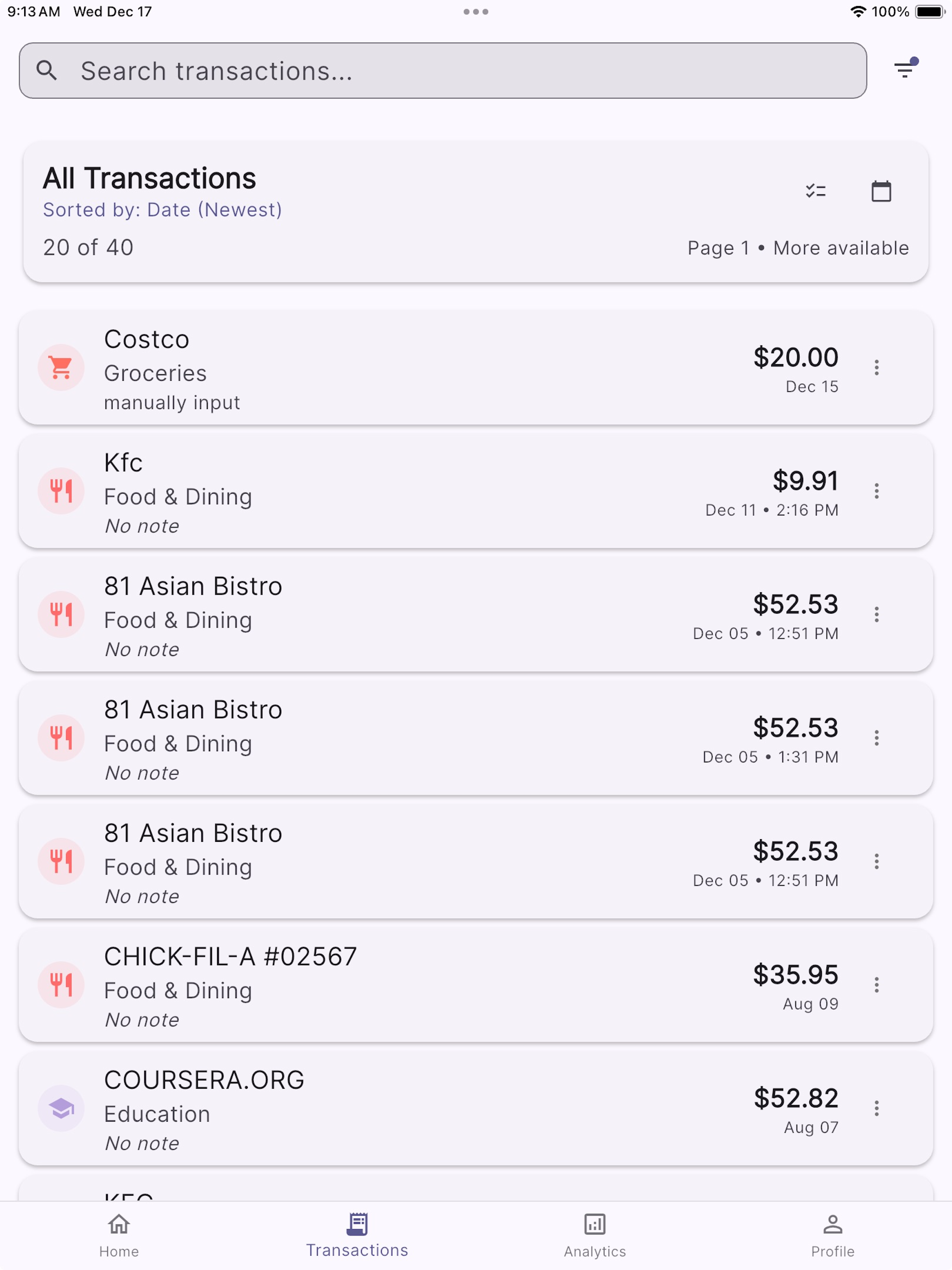 Expentia – AI Receipt Scanner screenshot 15