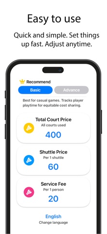 MADD - Badminton iPhone screenshot 1